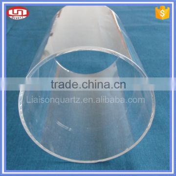 Hot Sale clear Large diameter quartz glass tube