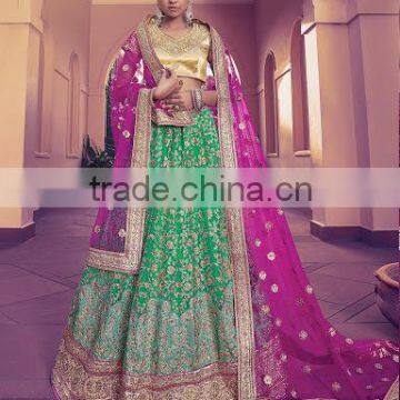 Adroid Sea Green Net Lehenga Choli/fancy lehenga choli/Lehenga Choli Wholesaler In India