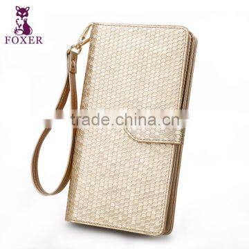 genuine leather wallet new stylish phone purse money wallets for laides