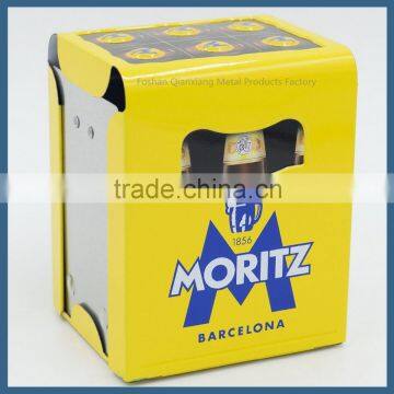 Professional on custom made tin plate metal square tissue box with personalized printing