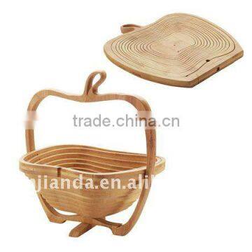 Bamboo Folding Fruit Basket