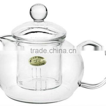 handmade glass tea pot