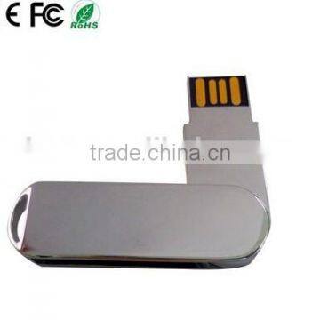 Hot sales swivel folding bisiness usb flash disk , flash memory 128MB-64GB