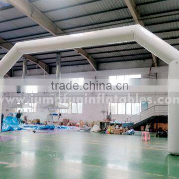 Sealed Inflatable Arch White PVC Air Balloon Archway for Advertising Vents photo-2