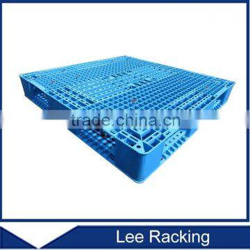 Warehouse Storage Black HDPE Steel Reinforced Durable Plastic Pallet