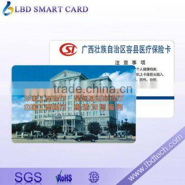 Hot Sell PVC 125Khz rfid card with tk4100 chip for theme park