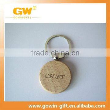 high quality custom wood keychian