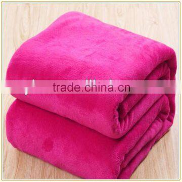 100%polyester Coral Fleece Blankets China Supplier