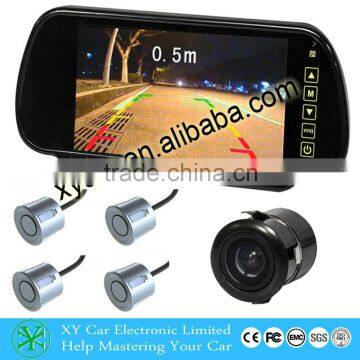 Visual reversing radar with 7inch car mirror monitor XY-5209-1