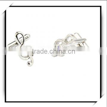 Music note cufflinks cf455