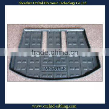 black pvc car trunk mat for toyota fortuner 12'~on use