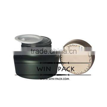 WY8905 2016 New Collection, Popular Cosmetic Jar, Round Jar With UV Golden Cap photo-3