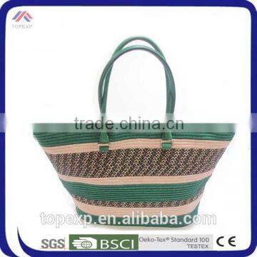 Straw Tote Bag For Shopping