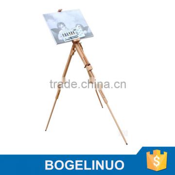 in stock 100x84x126(181)cm portable wood triangular easel