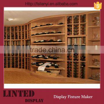 New fashion interior design shop window decoration for wine shop