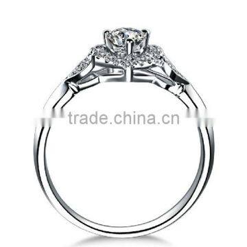 Three Hearts Ring Silver 925 photo-2