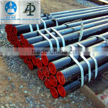 API 5L Gr B Seamless steel pipe (4'' x Sch40 GasPipe)