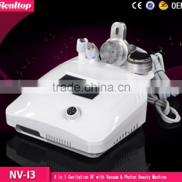 2015 new arrival portable 4 in 1 ultrasonic rf vacuum cavitation machine/ultrasonic liposuction cavitation machine for sale