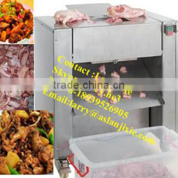 chicken cutting machine/poultry with bones cutting machine