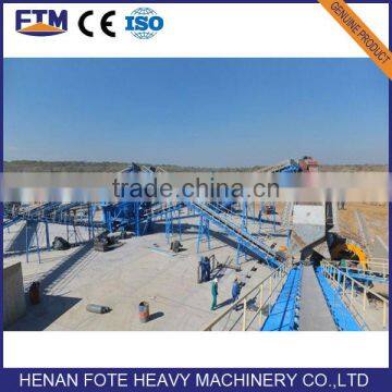 Widely used belts conveyor for manganese ore beneficiation plant