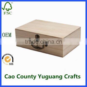 Decorative Boxes Lock Wooden Secret Kids Girls Lock Box photo-2