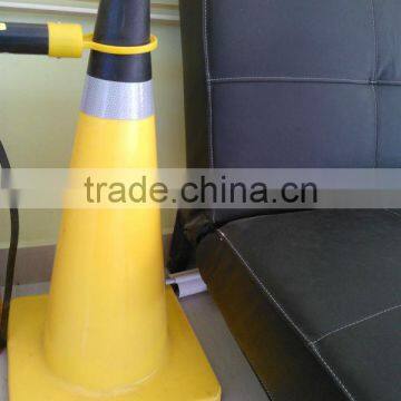 Roadway safety plastic road cones for sale