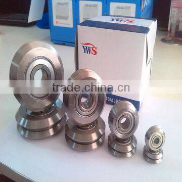 China Market Steel v Slot Wheels v Groove Bearing v Groove Track 12x45.7x15.8 RM3 photo-2