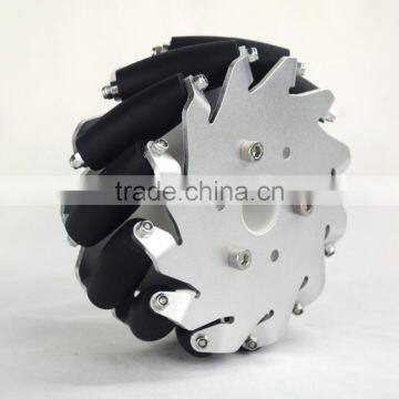 A Set of 127mm Aluminum Mecanum Wheels Set Basic ( 2 Left, 2 Right) 14198 photo-3