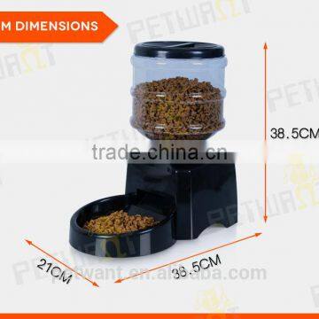 Petwant Timer LCD Automatic Food Feeder Large Food Bowl photo-2