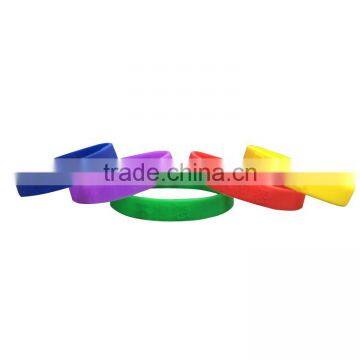 Wholesale custom logo print rubber wrist bands