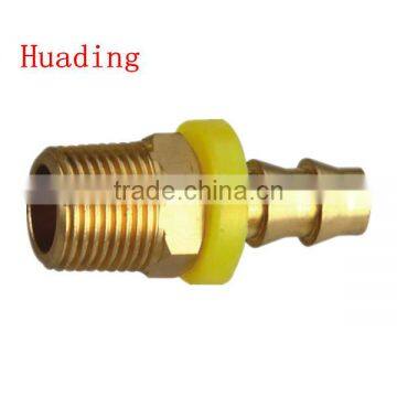 Brass Straight Rubber Hose Connector Form Zhejiang Supplers photo-4