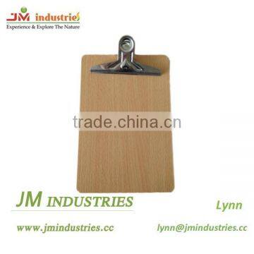 Promotional customized wood clipboard wholesale