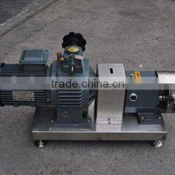 Stainless Steel Chocolate Rotary Gear Sanitary Rotor Pump