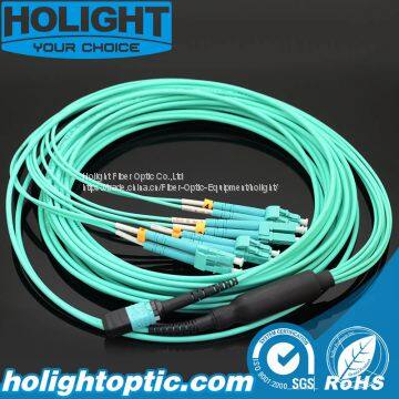 MPO to LC Om3 Trunk Fiber Optic Cable photo-4