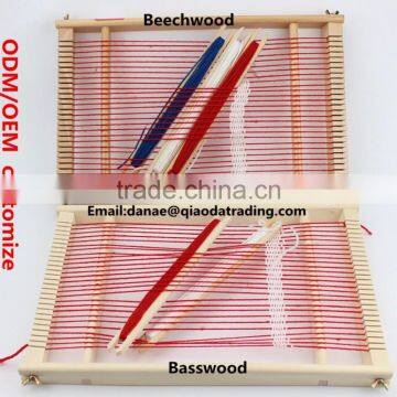 China Factory Customize ODM OEM Knitting Toy Wooden Weaving Loom photo-3