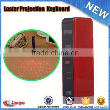 buy wholesale direct from china Bluetooth USB Red magic cube wireless laser virtual keyboard