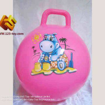 HS Group Ha'S HaS Toys Sports Toy Air Ball Basketball Football Rabbit Handle Ball for Kids photo-4