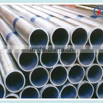 Galvanized welded steel pipe price/hot rolled steel tube in stock