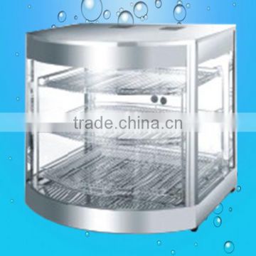 New Style Hot Food Display Warmer, Glass hot food warmerZQW-350A