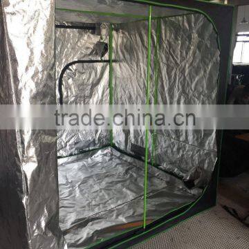New Design Quality Portable Grow Tent Silver Mylar Green Room Hydroponic Bud Room Dark Room 2x2x2M for Gardening photo-2