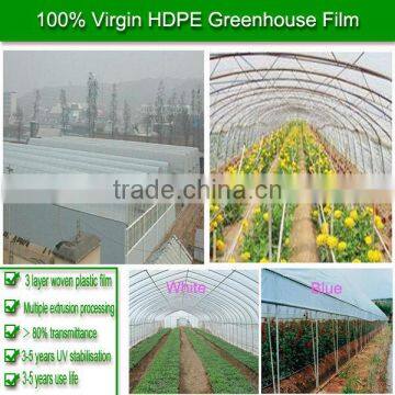 Agricultral Transparent Hdpe uv Resistant Plastic Film for Greenhouse