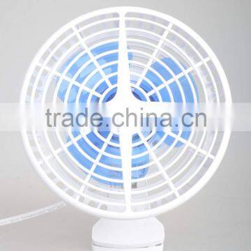15W 2-Speed Clip Fan, 6-Inch, White photo-2