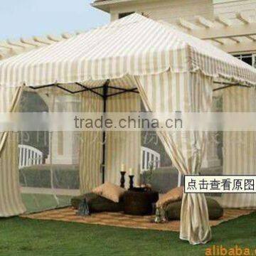 3X3m Square roman pole deluxe metal gazebo