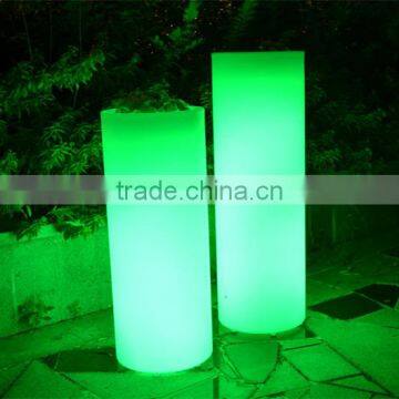 E27 LED Lamp Flower Pot/ Cylindrical Decoration Vase photo-2