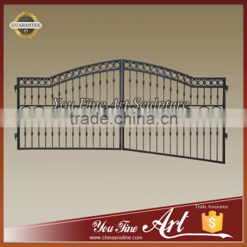 Custom Size Iron Main Gate For Home