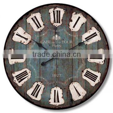 2014 New and Hot Sale Vintage Wall Clock Old Wall Clock