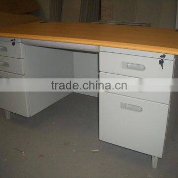 Steel Wood Office Furniture Office Desk Study Table Computer Desk photo-2