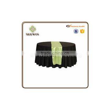 Popular Soft Quilt Satin Table Runner for Wedding Decoration photo-2