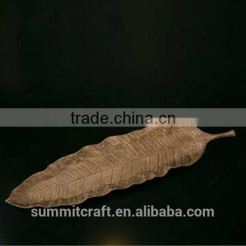 Artificial Oak Maple Leaf Shaped Resin Dry Fruit Tray photo-4