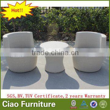 Bottle Shape Wicker Patio Furniture/outdoor Coffee Set/small Table With Chair photo-3